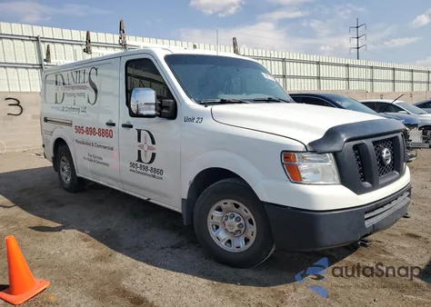 2016 Nissan Nv 2500 S из США, поврежденный, VIN 1N6AF0KY0GN804735